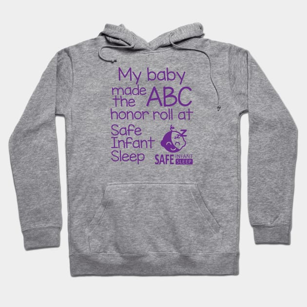 ABCs Honor Roll Hoodie by SafeInfantSleep